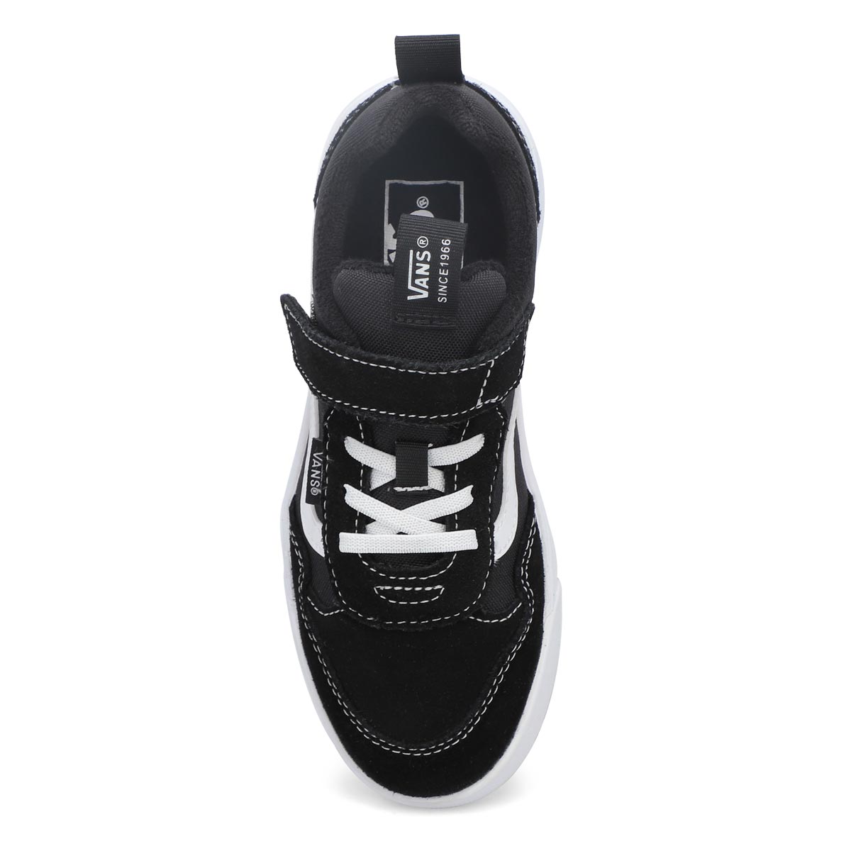 Vans Boys' Range EXP V Sneaker - Black/White | SoftMoc.com