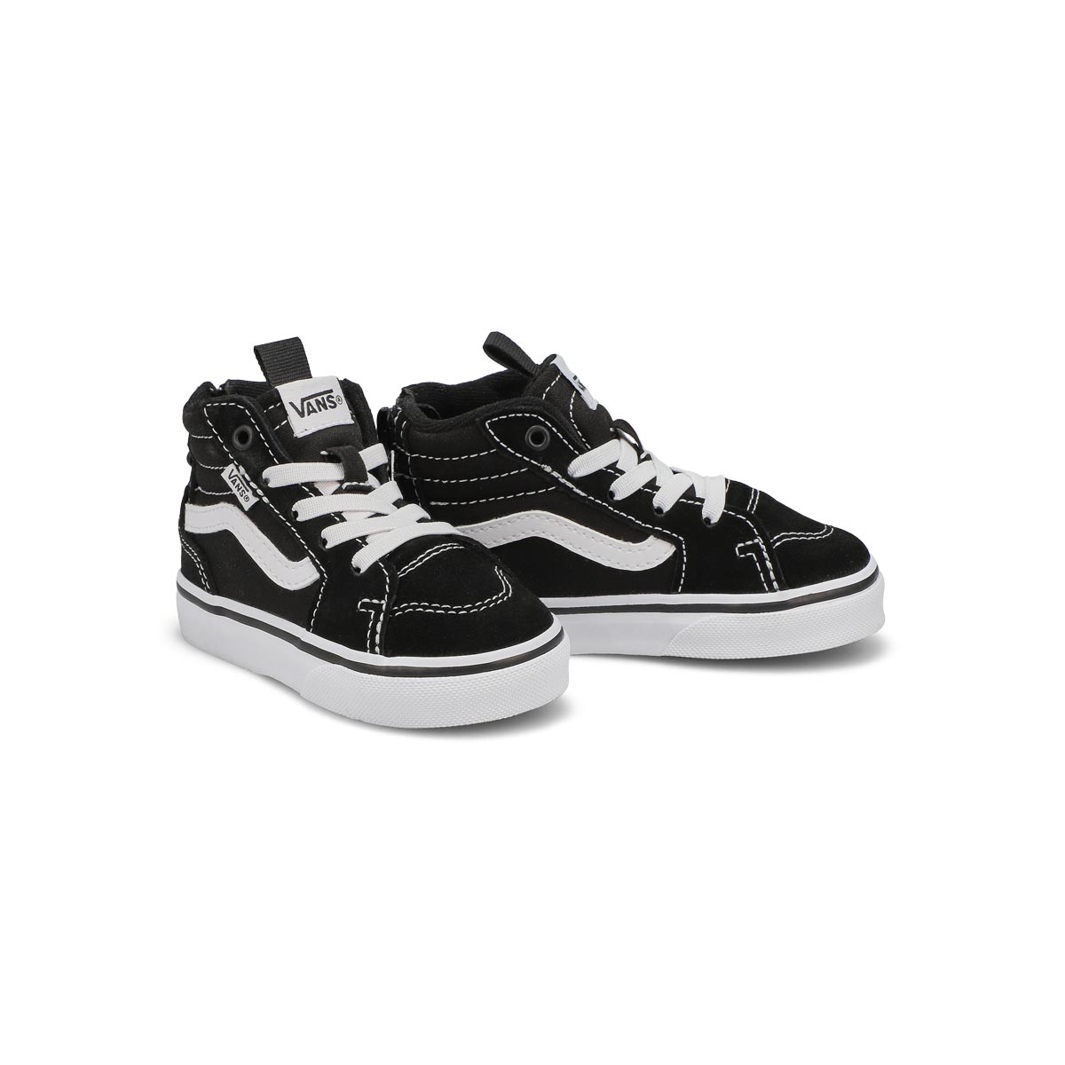 Vans Infants' Filmore Hi Zip Sneaker - Black/ | SoftMoc.com