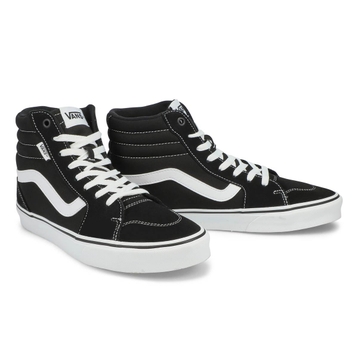 Men's Filmore Hi Lace Up Sneaker - Black/White