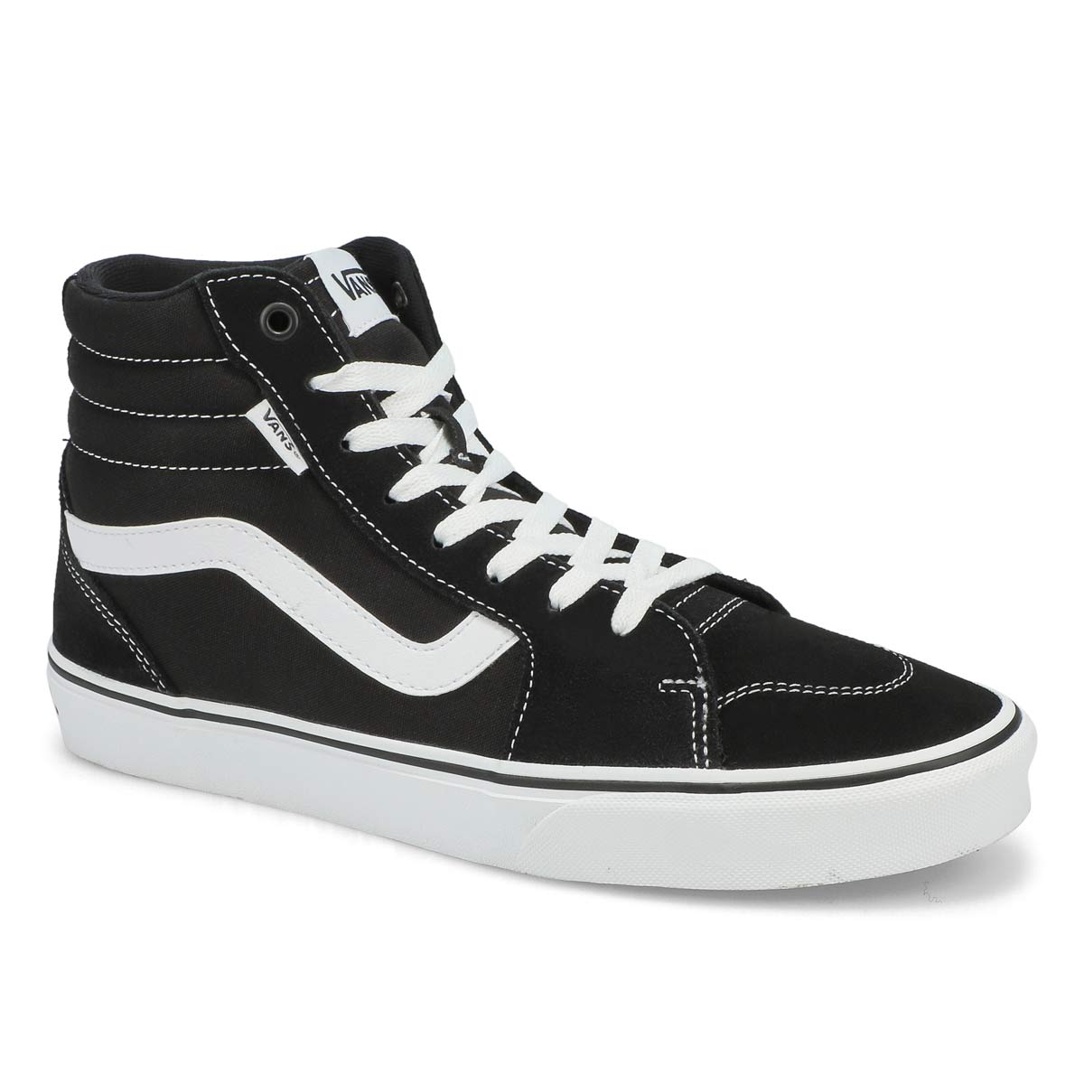 Men's Filmore Hi Lace Up Sneaker - Black/White