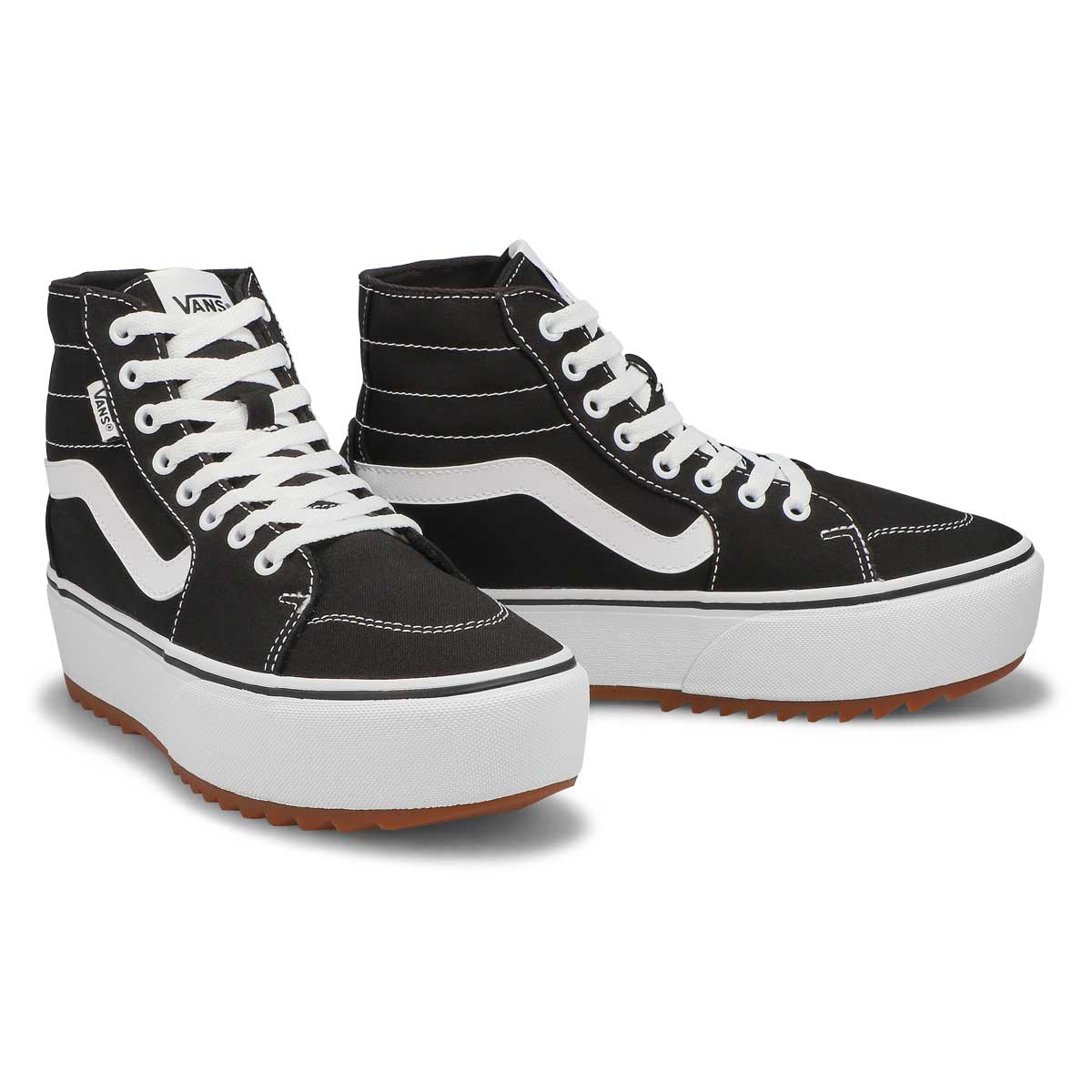 Basket plateforme à tige haute FILMORE HI TAPERED PLATFORM ST, noir, femmes