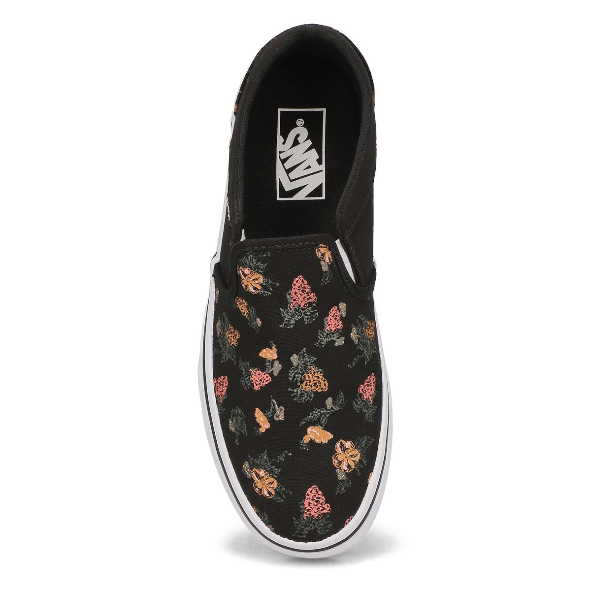 Women's Asher Slip On Sneaker - Black/White Multi