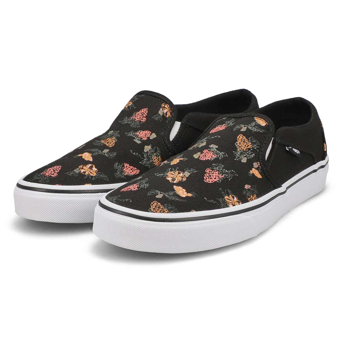 Women's Asher Slip On Sneaker - Black/White Multi