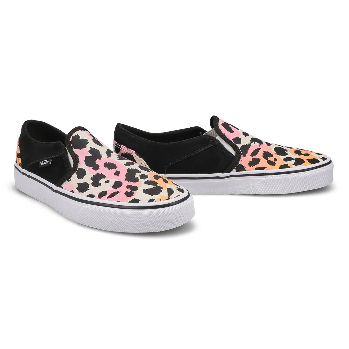 Women's Asher Slip On Sneaker - Peach/Pink Cheetah