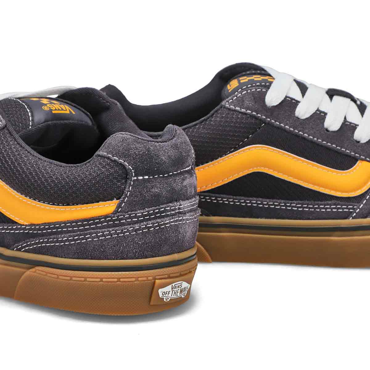 Men's Caldrone Sneaker - Charcoal/Yellow