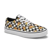 Boys' Doheny Pizza Checkerboard Sneaker - Black/White