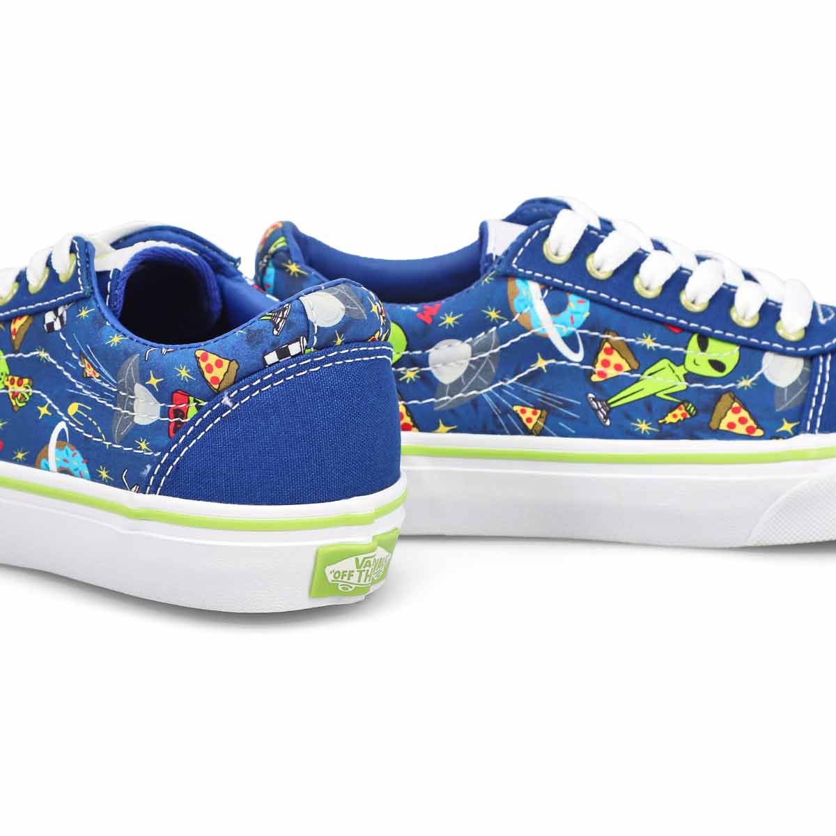 Boys' Ward Spaced Out Sneaker - Black