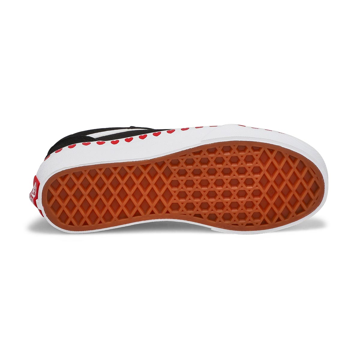 Baskets à lacets WARD HEART FOXING, noir/blanc, filles
