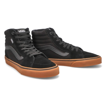 Baskets hautes à lacets FILMORE HI, noir/résine, h