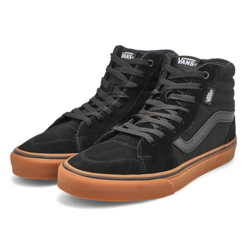 Baskets hautes à lacets FILMORE HI, noir/résine, h