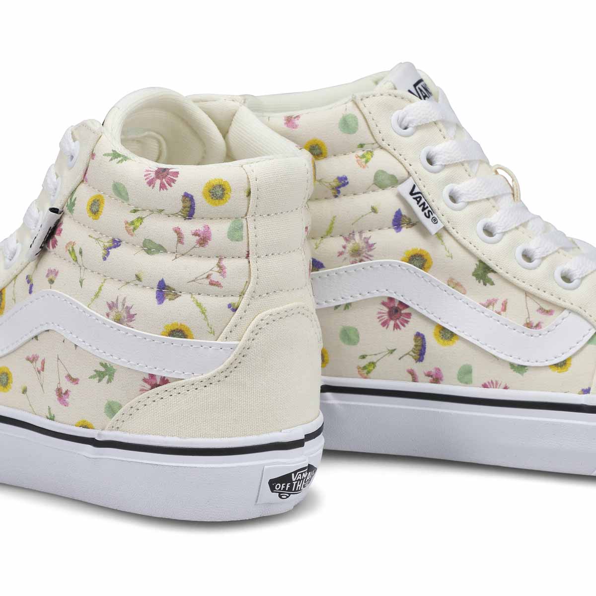 Women's Filmore Hi Pressed Floral Sneaker - White