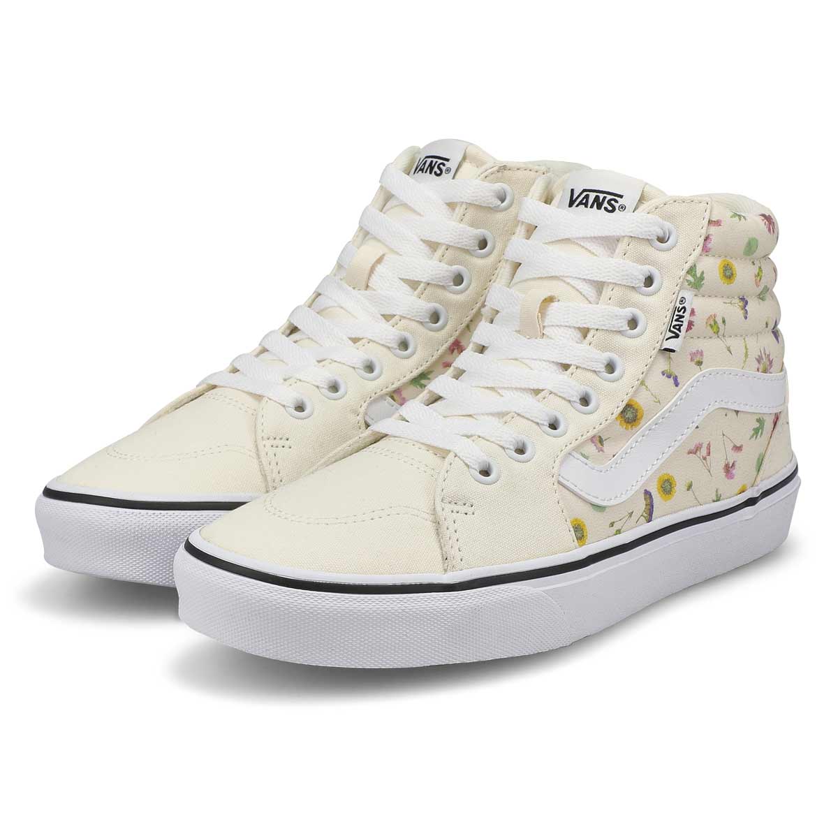 Women's Filmore Hi Pressed Floral Sneaker - White