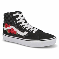 Women's Filmore Hi Sneaker- Black/Rose