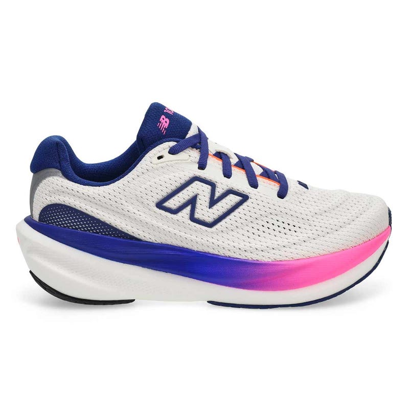 Women's 1080v15 Lace Up Performance Sneaker - Sea Salt/Blue Oyster