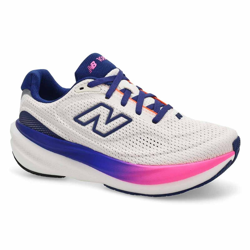 Women's 1080v15 Lace Up Performance Sneaker - Sea Salt/Blue Oyster