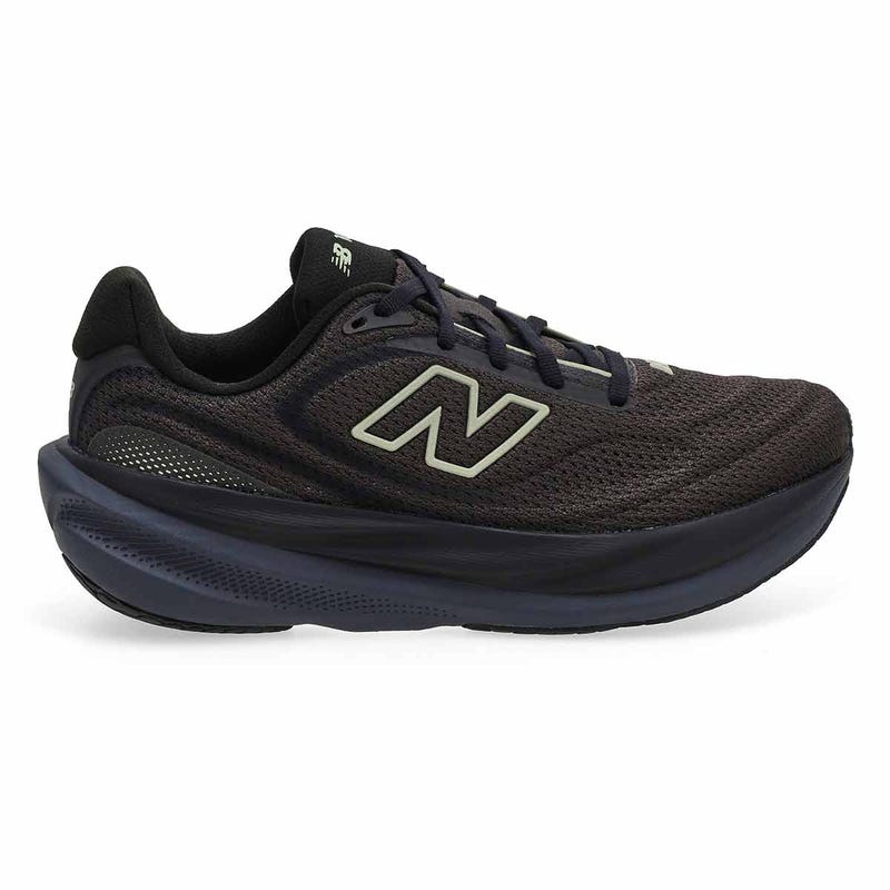 Women's 1080v15 Lace Up Performance Sneaker - Black/Olivine