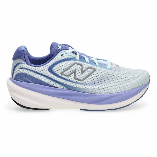 Women's 1080v15 Lace Up Performance Sneaker - Glint Blue/Silver Metallic