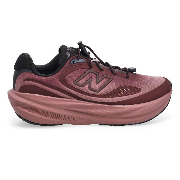 Women's  1080v15 Lace Up Performance Sneaker - Cherry Leather/Fast Track