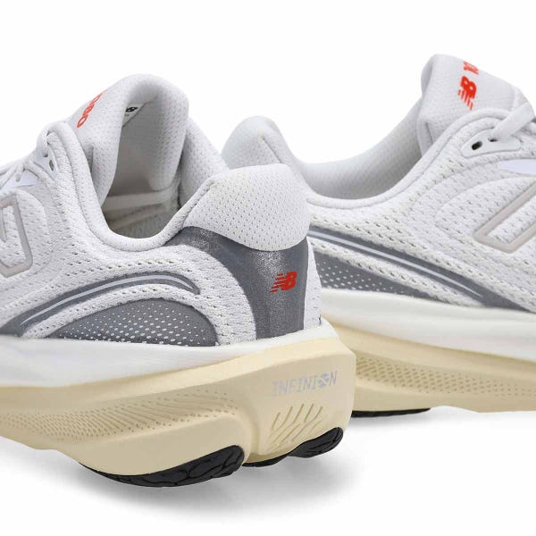 Espadrille 1080v15 à lacets pour femmes – Blanc/Flamme néo