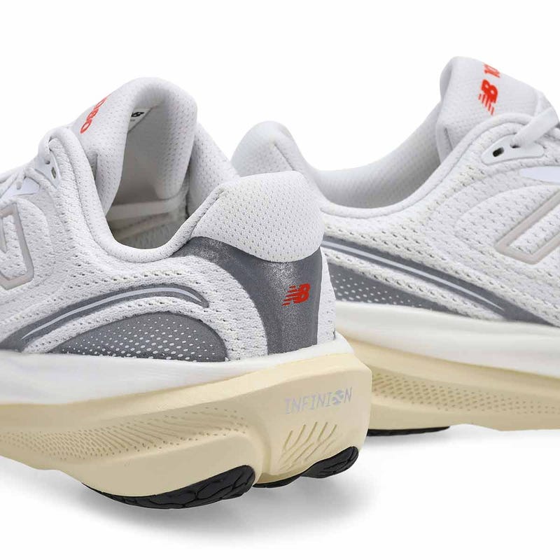 Espadrille 1080v15 à lacets pour femmes – Blanc/Flamme néo