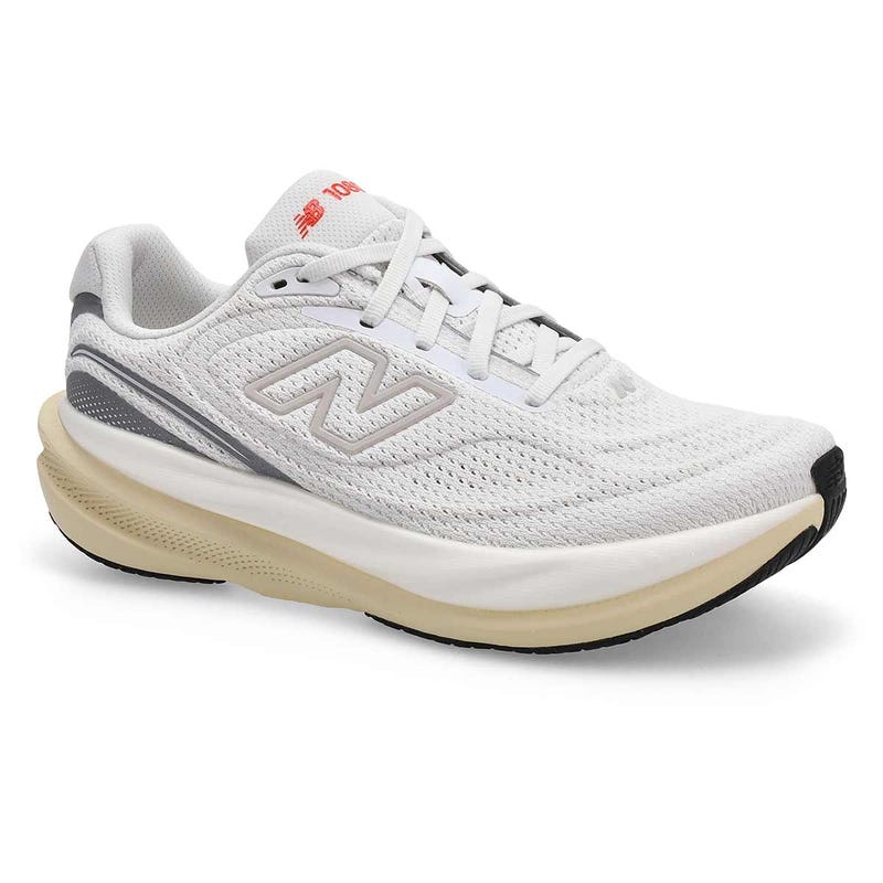 Espadrille 1080v15 à lacets pour femmes – Blanc/Flamme néo