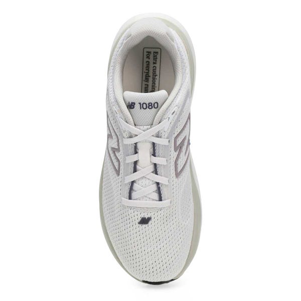 Women's 1080v15 Lace Up Performance Sneaker - White/Truffle Salt