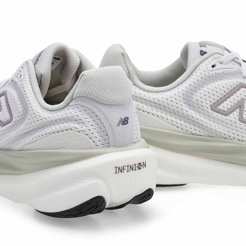 Women's 1080v15 Lace Up Performance Sneaker - White/Truffle Salt