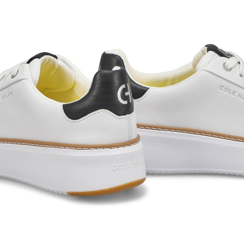 Women's Grandpro Topspin Casual Sneaker - Black/Ivory/Silver