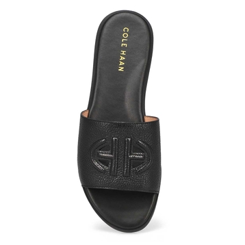 Women's Flynn Logo Slide Sandal - Black
