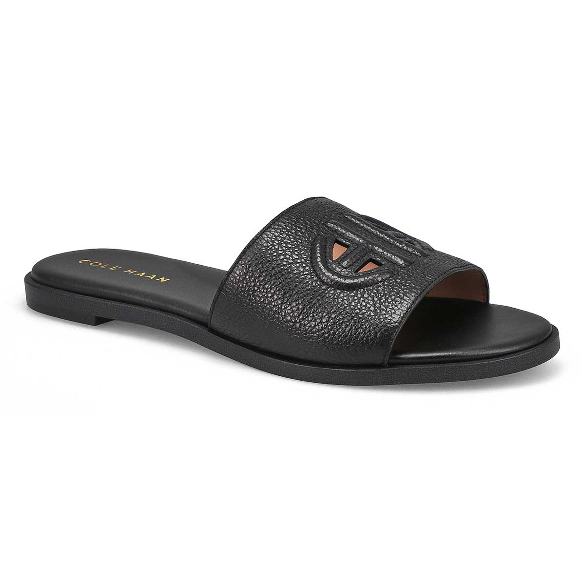 Women's Flynn Logo Slide Sandal - Black