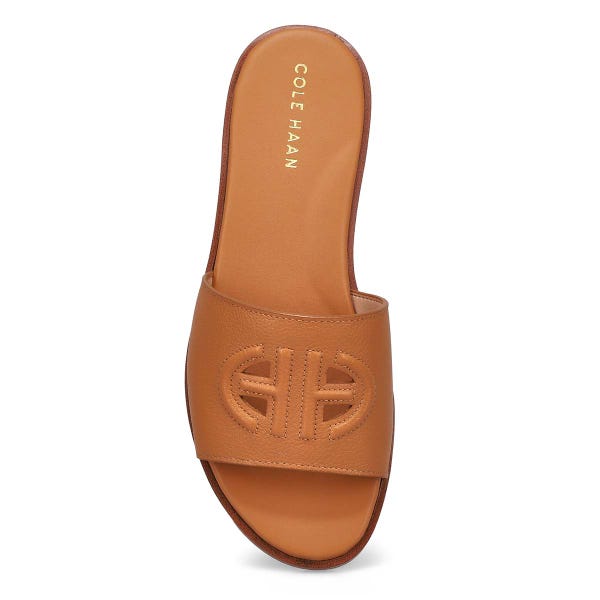 Women's Flynn Logo Slide Sandal - Pecan