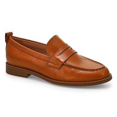 Lds Stassi Casual Penny Loafer - Peacan