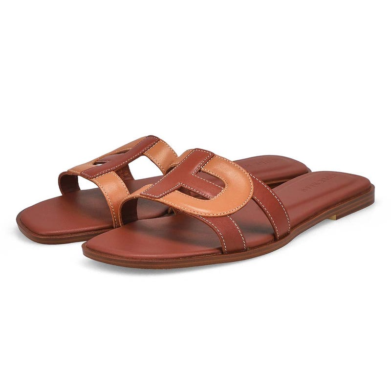 Claquette décontractée CHRISEE, brun, femmes