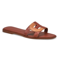 Women's  Chrisee Casual Slide Sandal - Brown