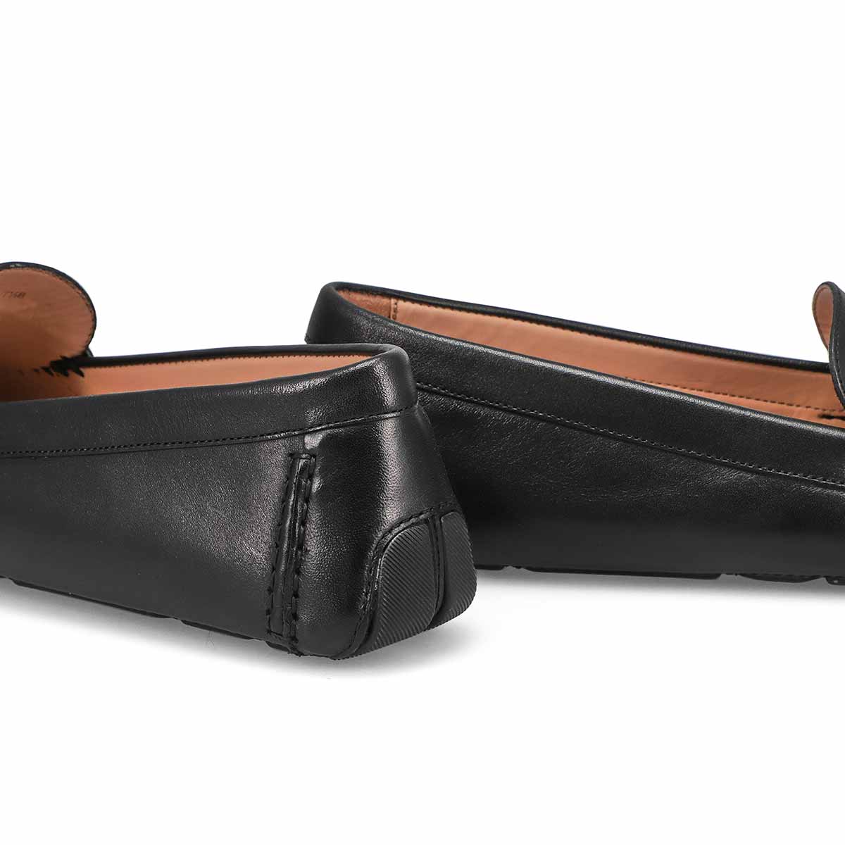 Women's Evelyn Chain Driver Casual Loafers - Black