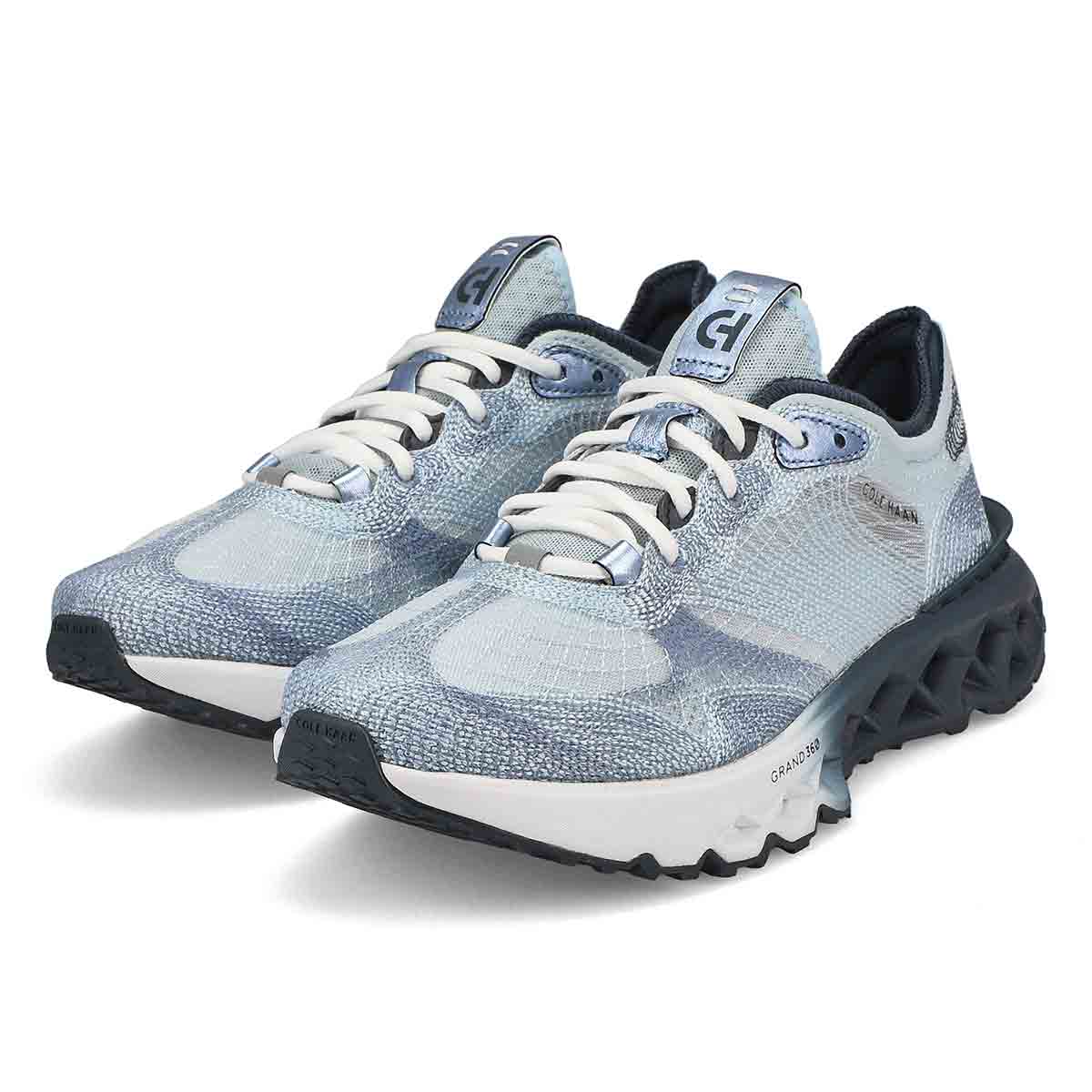 Women's Zero Grand Embrostitch Premium Sneaker - Celestial Blue/Faded Denim/Blueberry