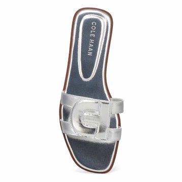 Women's Chrisee Casual Slide Sandal - Silver