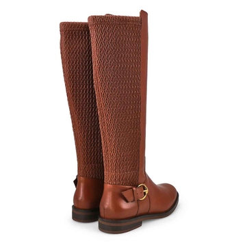 Women's Clover Stretch Leather Tall Riding Boot - 