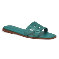 Women's Chrisee Casual Slide Sandal - Green