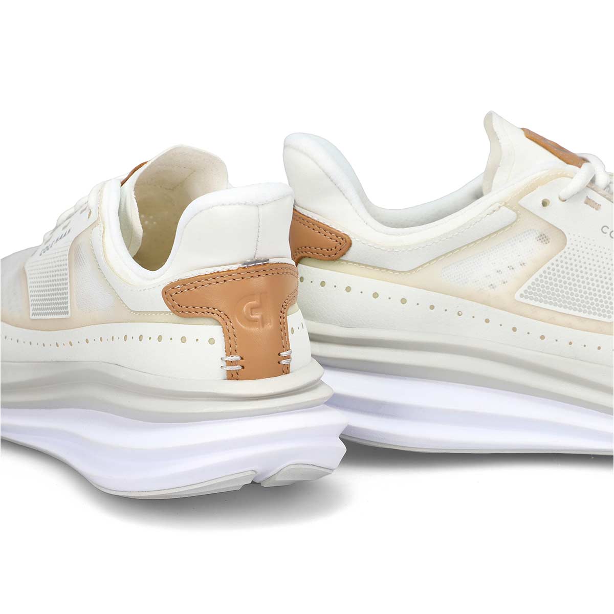 Baskets de performance ØRIGINALGRAND QUADSTAR, ivoire/vachette/blanc optique, femmes