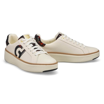 Women's Grandpro Topspin Casual Sneaker - Ivory/To
