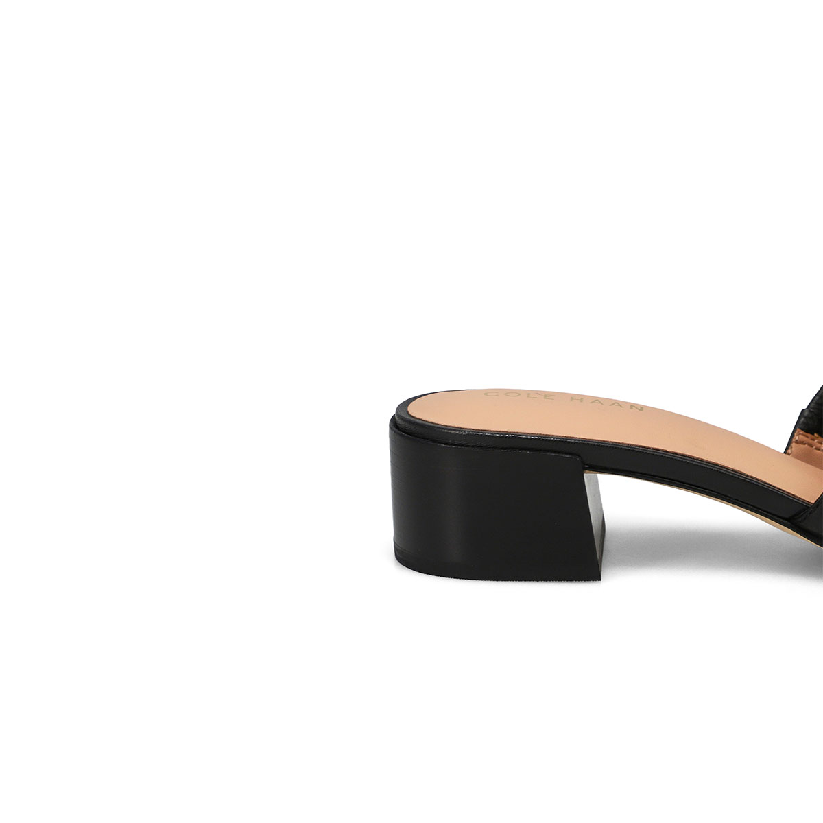 Women's Calli Leather Dress Slide Sandal - Black