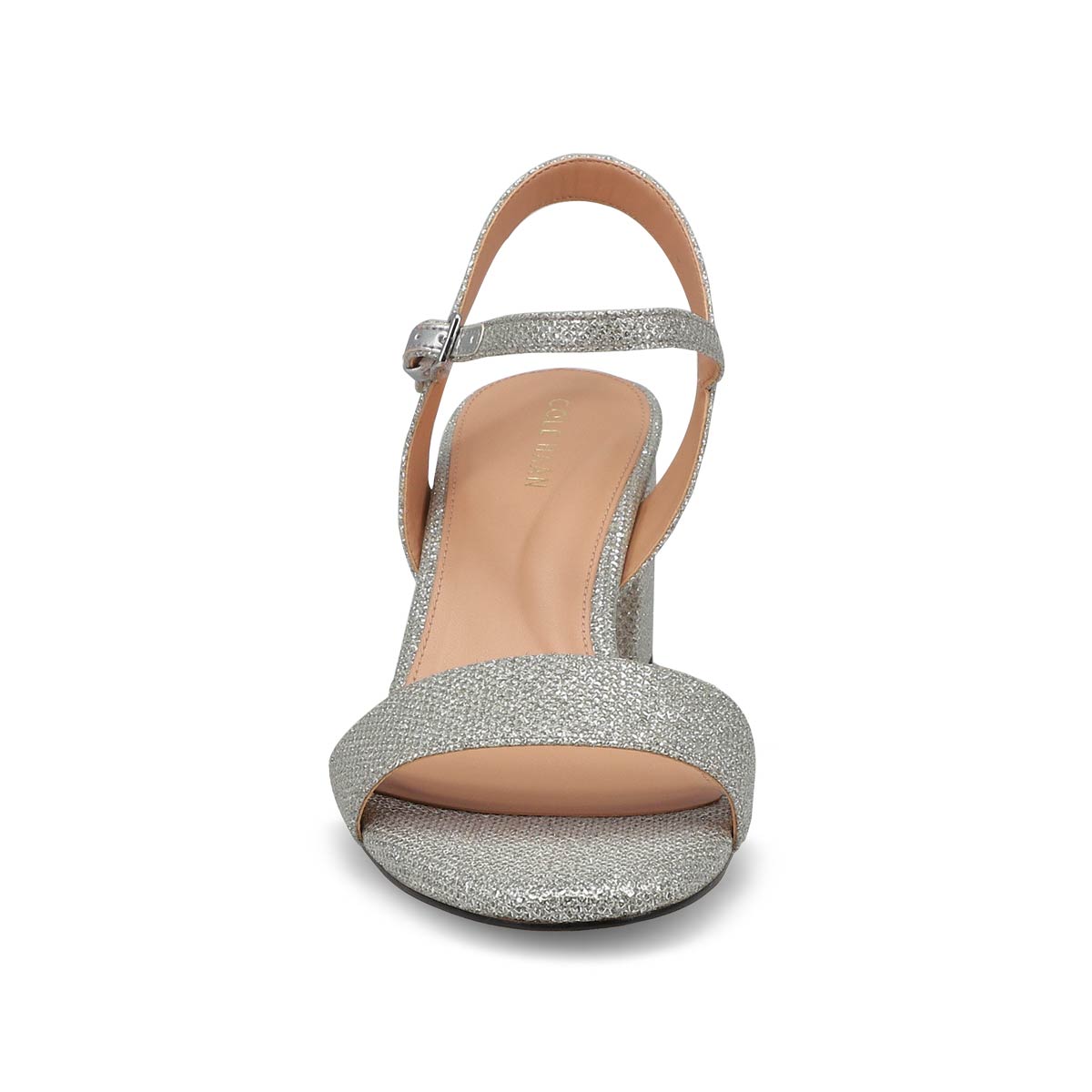 Women's  Josie Heeled Dress Sandal - Silver Glitter