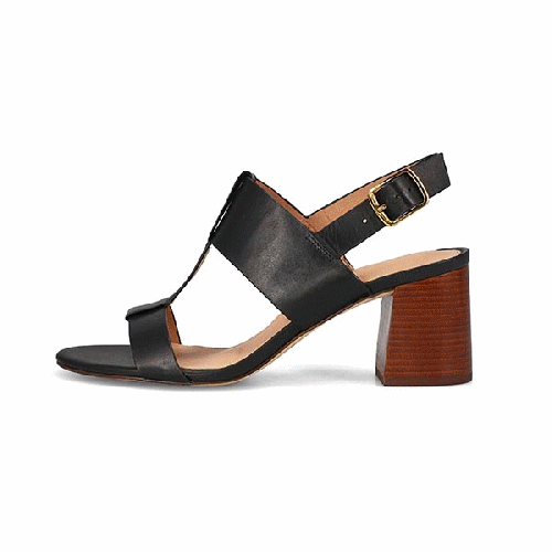 Cole Haan Women's Josie T-Strap Leather Dress | SoftMoc.com
