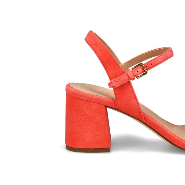 Sandale habillée en suède à talon bloc JOSIE BLOCK HEEL, dubarry, femmes