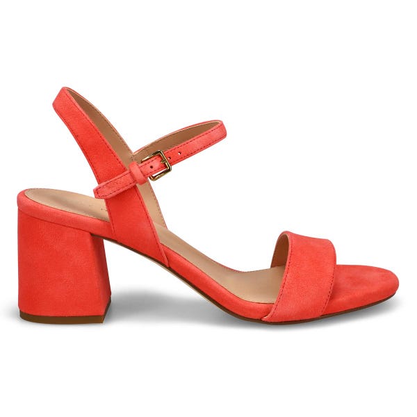 Sandale habillée en suède à talon bloc JOSIE BLOCK HEEL, dubarry, femmes