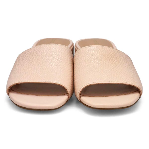 Women's  Calli Leather Dress Slide Sandal - Cameo Rose