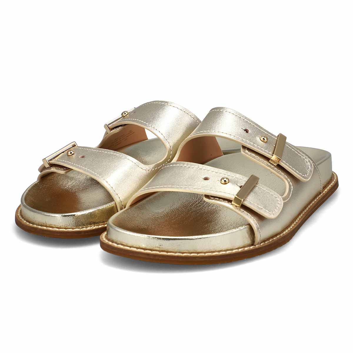 Women's Marisol Leather Footbed Sandal - Soft Gold
