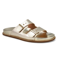 Women's Marisol Leather Footbed Sandal - Soft Gold