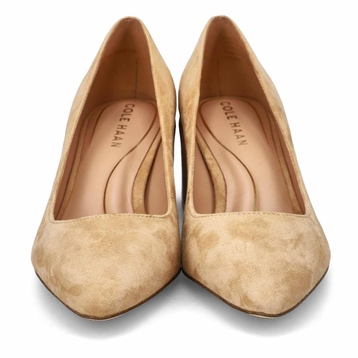 Women's Cassandra Block Suede Dress Heel - Tuscan 